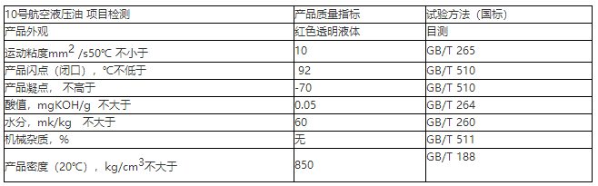 10號航空液壓油只能用在航天航空上嗎